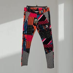 NWT - Puma Leggings - Graphic - Patchwork– Multicolor (Women’s S)